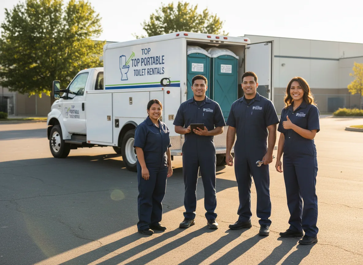 Short Term Porta Potty Rental company in Rochert, MN